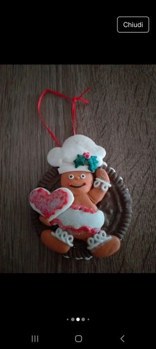 Lotto decorazioni natalizie