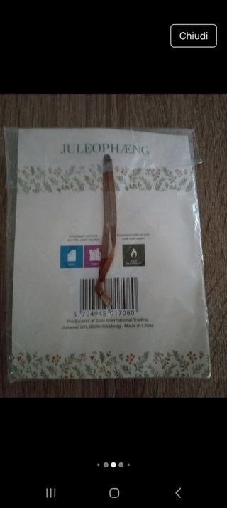 Lotto decorazioni natalizie