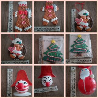 Lotto decorazioni natalizie