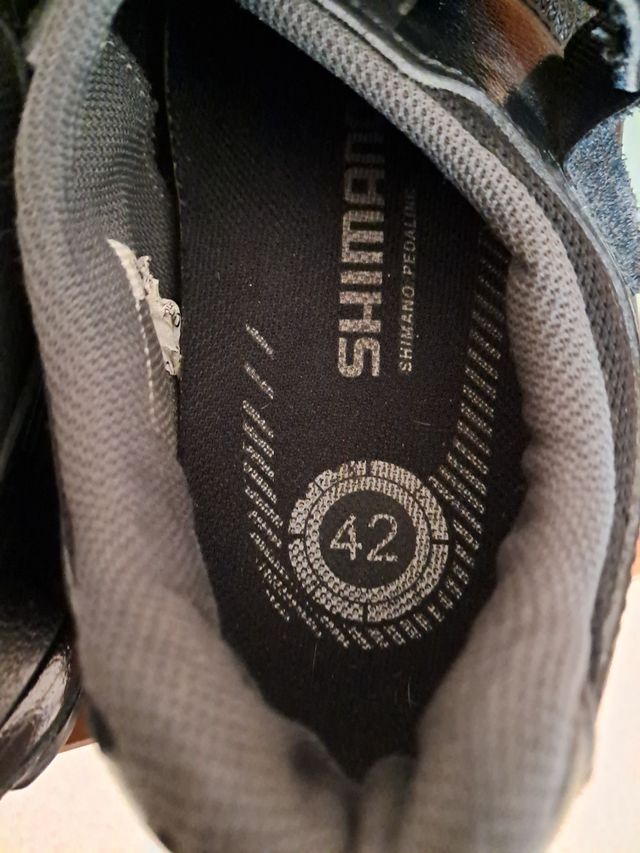 Zapatillas Ciclismo Shimano Negras