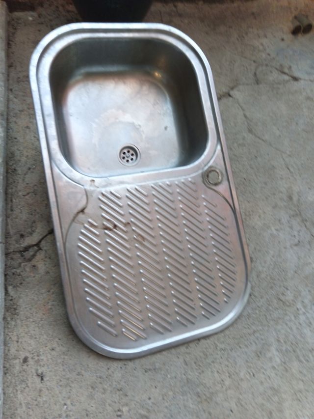 Fregadero de cocina de acero inoxidable