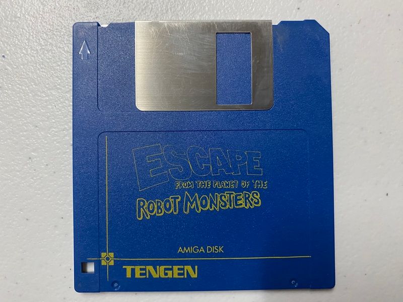 Imagen de ESCAPE FROM THE PLANET OF THE ROBOT MONSTERS AMIGA