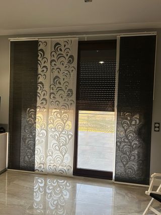 Cortina estilo Paneles Japoneses Decorativos