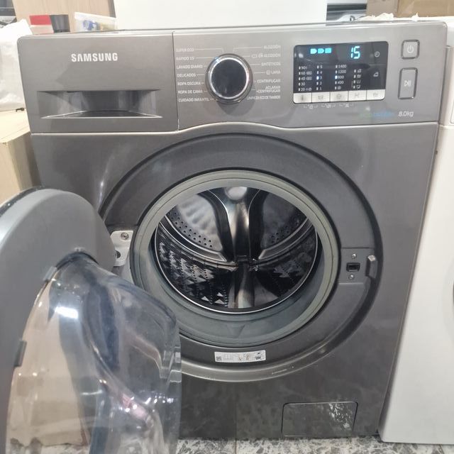 LAVADORA SAMSUNG INOX  8KG A+++