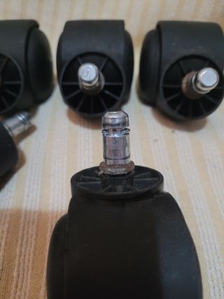 Ruedas para silla de escritorio (4 unidades)