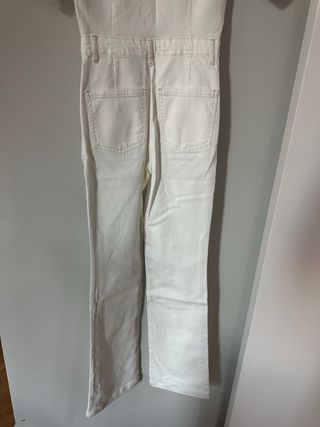 Mono Mango vaquero blanco talla S