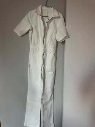 Mono Mango vaquero blanco talla S