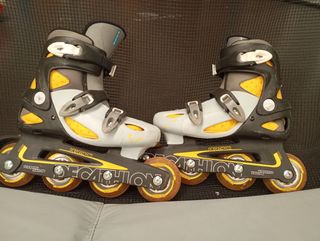 Patines Decathlon Niña Talla 34/35 regalo protecci