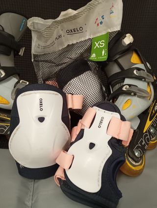 Patines Decathlon Niña Talla 34/35 regalo protecci