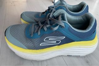 Zapatillas Skechers Max Cushion Azul/Gris