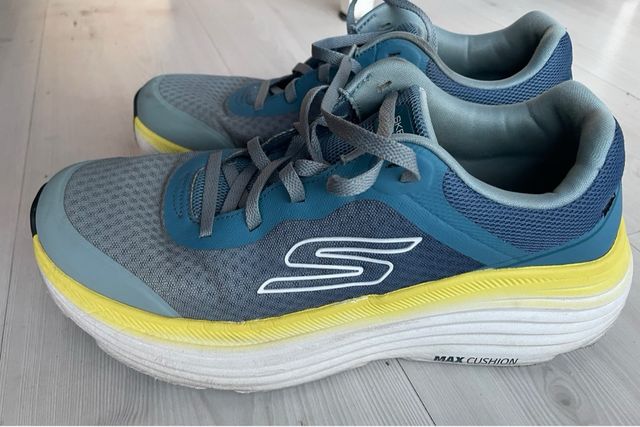 Zapatillas Skechers Max Cushion Azul/Gris