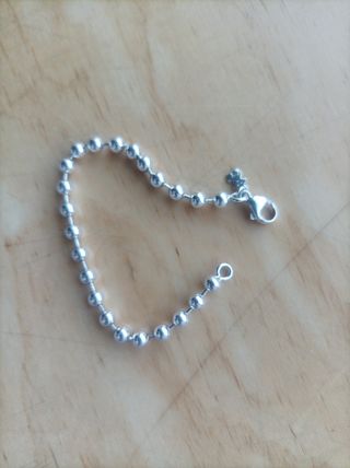 Pulsera Tous perlas plata