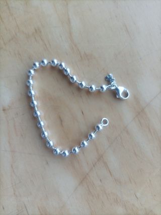Pulsera Tous perlas plata
