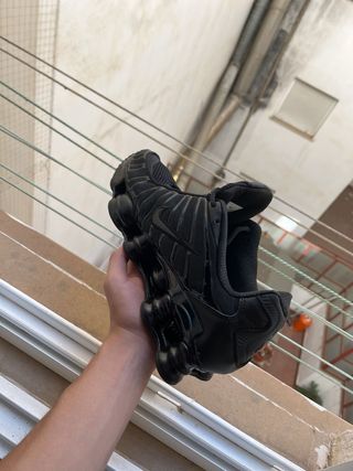 Nike Shox Hombre Negro