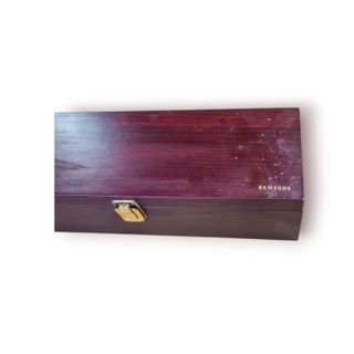 Kit Vinho Samsung – Caixa Madeira com 5 Peças