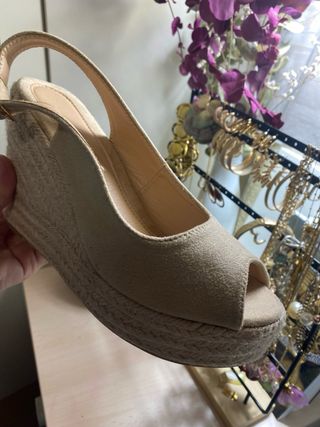 Plataformas Beige