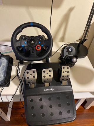 Volante Logitech g29 + accesorios 