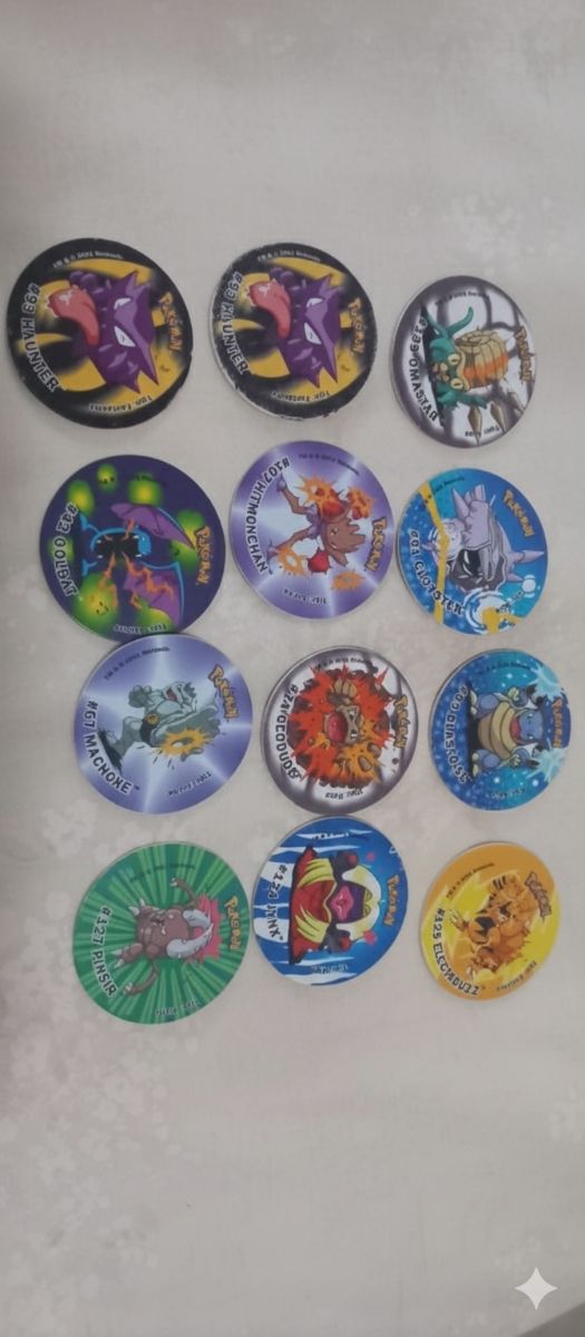 Tazos Pokémon Attack - Colección Variada