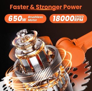 Cortacésped a batería 21V compatible con Makita