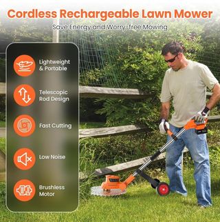 Cortacésped a batería 21V compatible con Makita