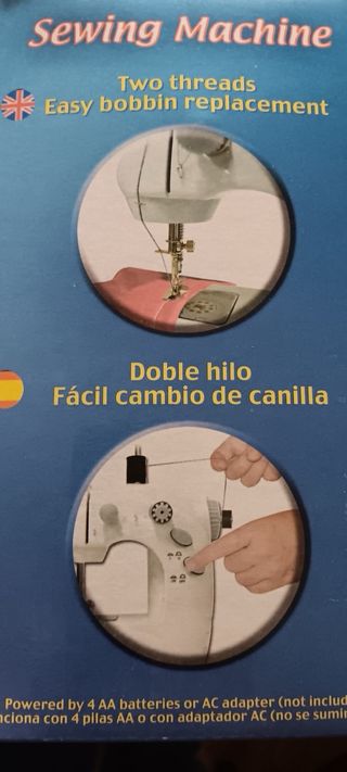 Máquina de coser portátil Mini