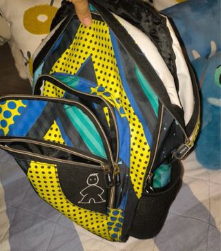 Mochila escolar Campro colorida