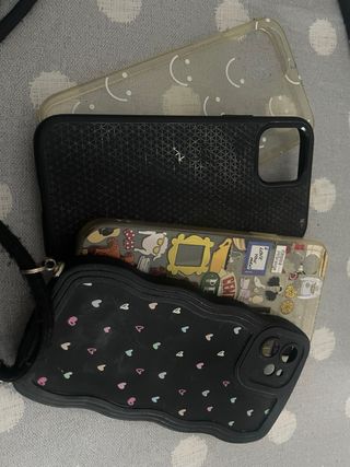 Pack 4 fundas iPhone 12