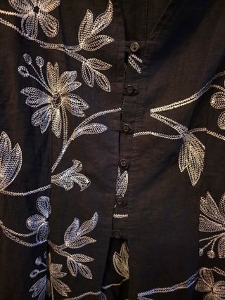 Sobre camisa estampado floral