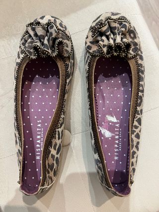 Bailarinas Hispanitas niña leopardo