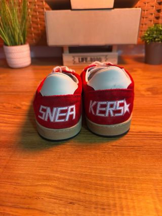Zapatillas rojas talla 44