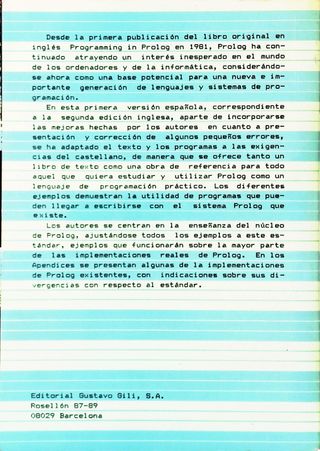 2 LIBROS DE PROGRAMACION PROLOG