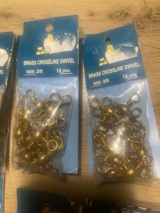 15 Paquetes Emerillones y Tubitos Pesca
