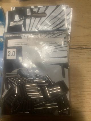 15 Paquetes Emerillones y Tubitos Pesca