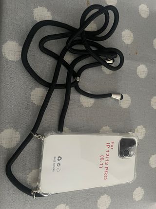 Funda iPhone 12/12 Pro con cordón