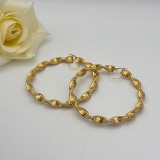 Pendientes Aros de oro 14kt