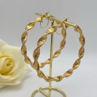 Pendientes Aros de oro 14kt