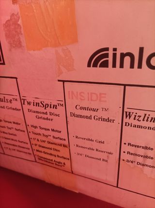 Máquina tallar cristales Inland