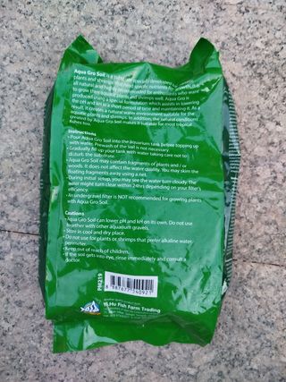 Aqua Gro Sustrato Peces tropicales y camarones 3L