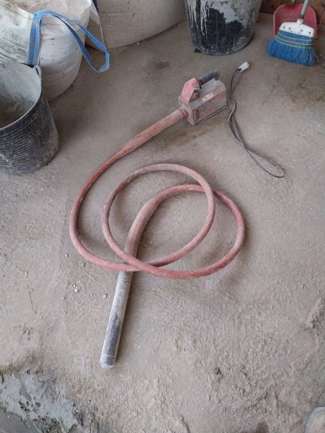 Vibrador para hormigon en perfecto estadía