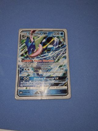 Carta Pokémon Greninja GX SM6 020/094 RP