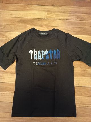 Camiseta Trapstar Negra y Azul