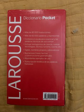 Diccionario Pocket español-francés / français-e...
