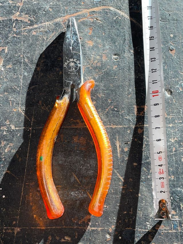 Alicate plano Palmera mango aislado