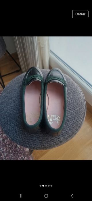 Lote de tres pares de zapatos 