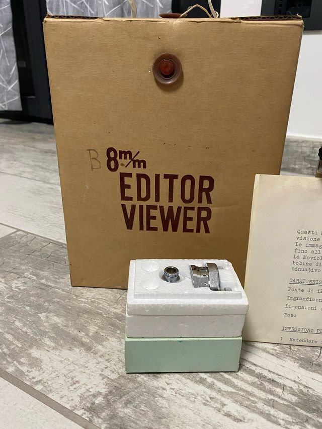 Kit Editor Viewer e Splicer Pellicola 8mm Imperial