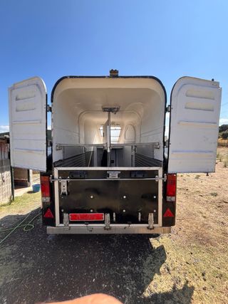 Van de transporte de caballos