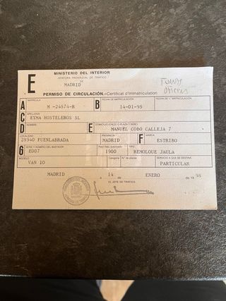 Van de transporte de caballos