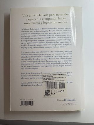 Sé amable contigo mismo: El arte de la compasió...
