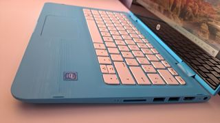 Ordenador portátil HP azul