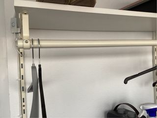 Set baldas rieles trastero Ikea